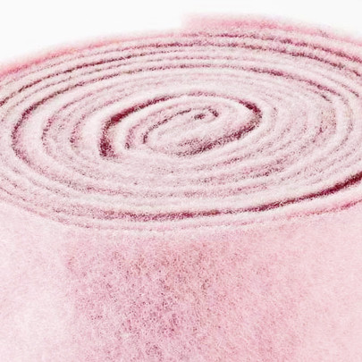 Laine à découper Rose tendre