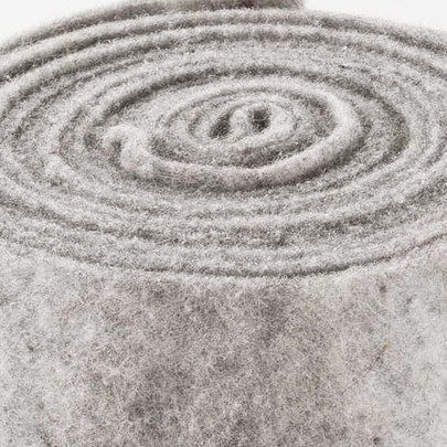 Laine à découper Gris