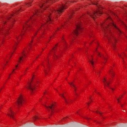 Cordelette de laine bouillie Rouge
