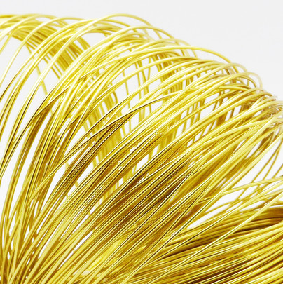 Fil alu déco métallique OASIS 1 mm coloris OR 