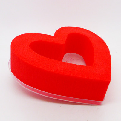 Coeur OASIS coloris Rouge ouvert