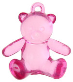 Perle Nounours coloris Fuchsia