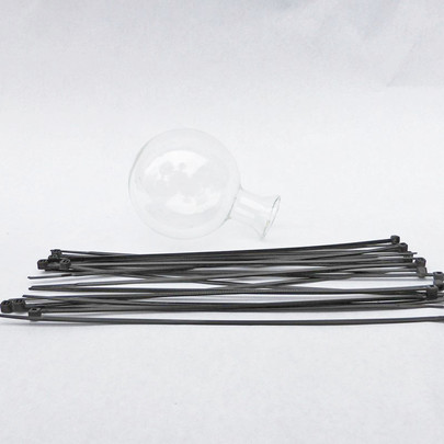 Attache rapide ou attache électrique. Collier de serrage Noir par 10 pièces