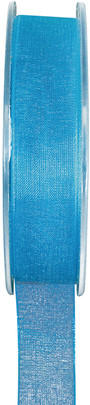 Ruban Organdi 40 mm coloris Turquoise par 20 mètres