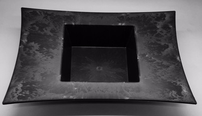 Coupe jardinière mélamine, aspect pierre