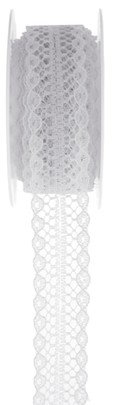 RUBAN de dentelle Blanche