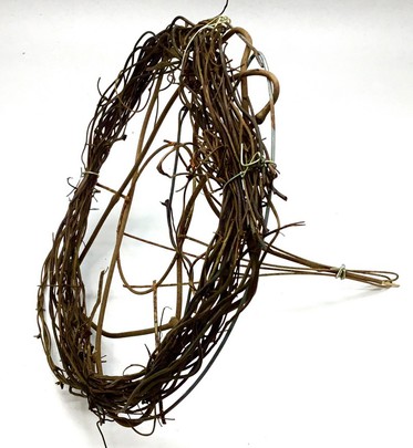 Porte Bouquet Vigne Bachus NaturelDiam 15 cm