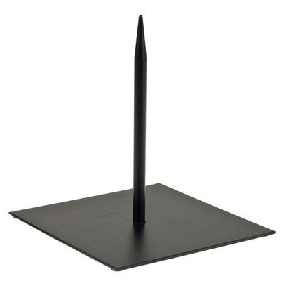 Support pique métal base pointe 13 cm