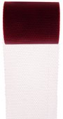 Ruban tulle Bordeau 8 cm par 10 m