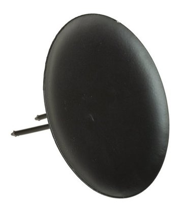 Porte bougie Métallique Noir