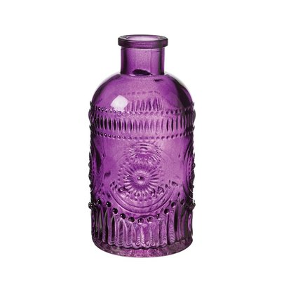 Vase bouteille Mauve x1 