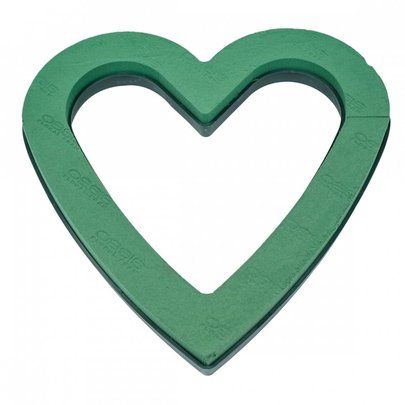 Grand Coeur Ouvert OASIS pour fleurs fraiches 43 cm