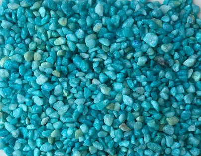 Granulat gravier couleur Turquoise