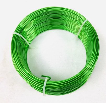 Fil alu déco métallique OASIS 1 mm Vert pomme
