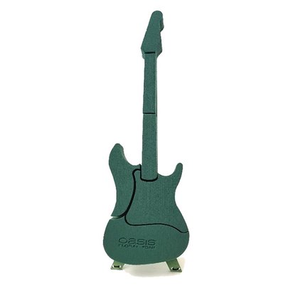 Guitare Electrique mousse OASIS pour fleurs fraiches sur pied.