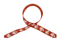 Ruban jute couleur Rouille x 1,50 M.