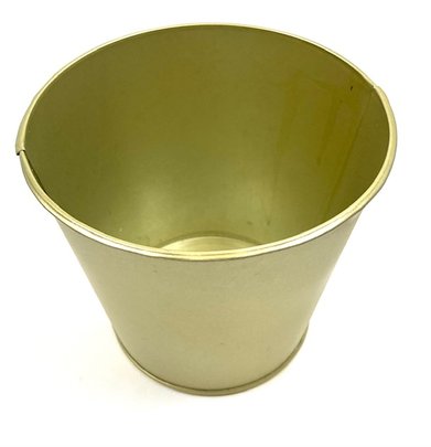 Pot métal Champagne mate brossé x 1