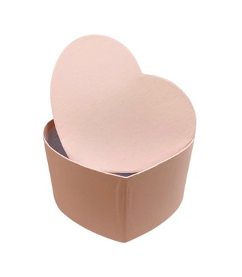 Boite à Chapeau forme Coeur.