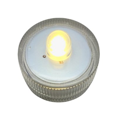 Bougie Aqualed Blanc (étanche).