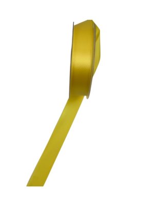 Ruban de Satin Jaune x 2,5 M
