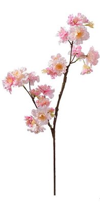 Branche de Cerisier artificielle Rose x 1