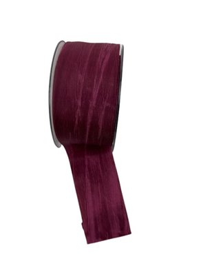 Ruban de satin Parme 