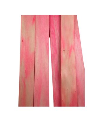 Ruban de bois grande largeur couleur Rose poudré.
