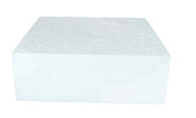 Tarte carrée polystyrène 20 cm