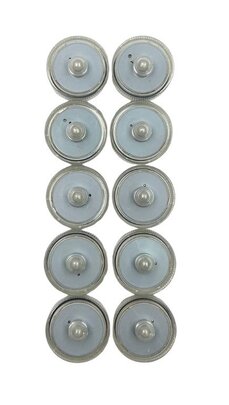 Bougie Aqualed Blanc (étanche) x 10