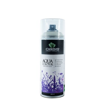 Bombe (spray) de peinture florale Ivoire OASIS Aqua color