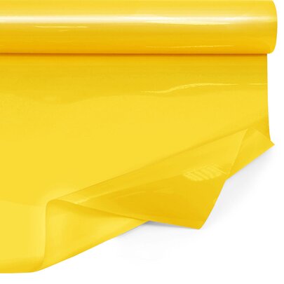 Rouleau polypro jaune brillant 0,70 x 50 M. (Petit prix)