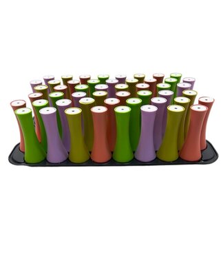 Vase SOLINO couleur variée pour Muguet et Petites Fleurs Estivalles x 50 pièces