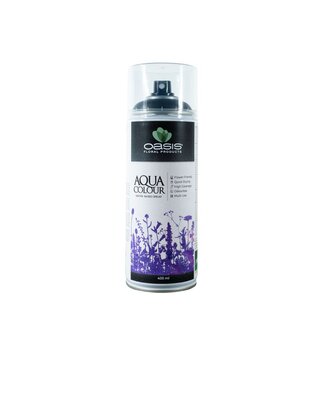 Bombe (spray) de peinture florale Noir OASIS Aqua color