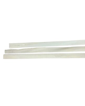 Ruban de bois grande largeur couleur naturelle x 3