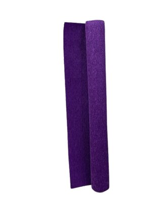 Papier Crépon Violet Foncé