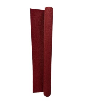 Papier Crépon Bordeaux 
