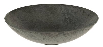 Coupe ronde mélamine gris Anthracite x 1