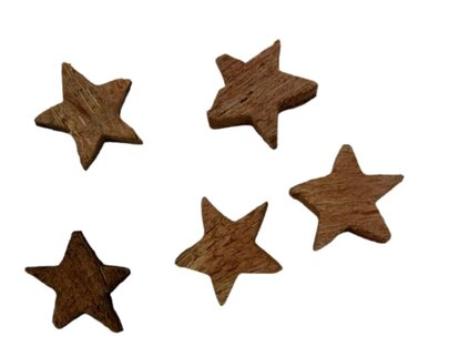 Petite Etoile Naturelle Noix de coco x 5