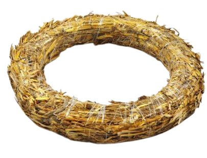 Couronne de paille 30 cm
