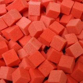 Mini cube OASIS coloris ROUGE